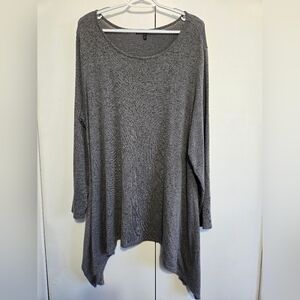 Olivia Sky Charcoal Long Sleeve Top‎